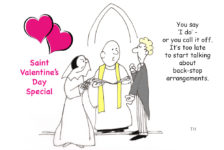 Valentine's day cartoon