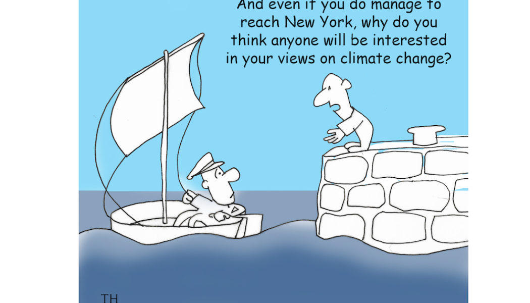 climate Greta Thunberg cartoon