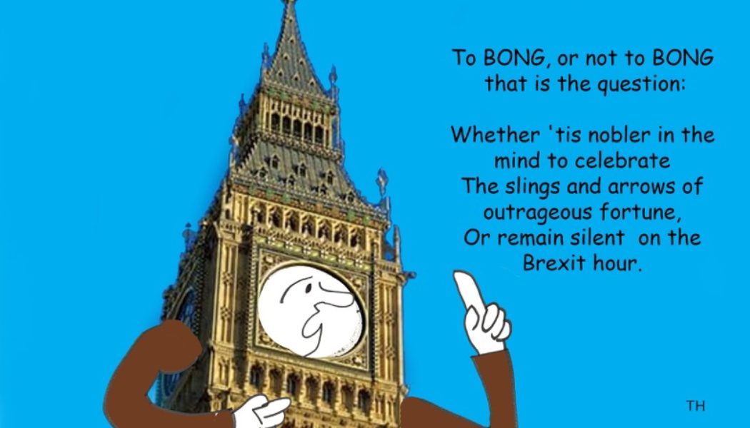 Ted Harrison on a Big Ben Brexit bong