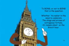 Ted Harrison on a Big Ben Brexit bong