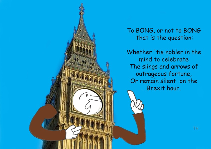 Ted Harrison on a Big Ben Brexit bong