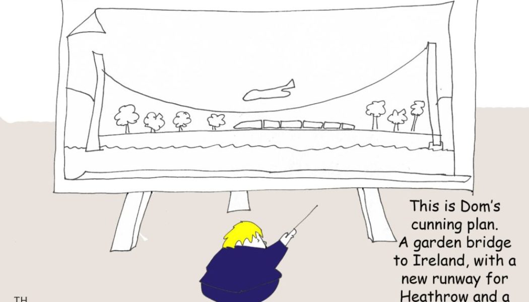 Boris bridge cartoon