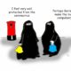 Burka Boris Johnson cartoon