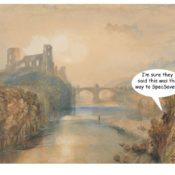 Turner painting of Barnard Castle Dominic Cummings