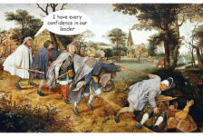 The parable of the blind by Pieter Brueghel the elder