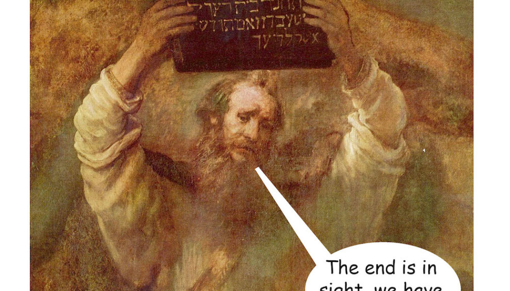 Rembrandt ‘Moses and the ten commandments’