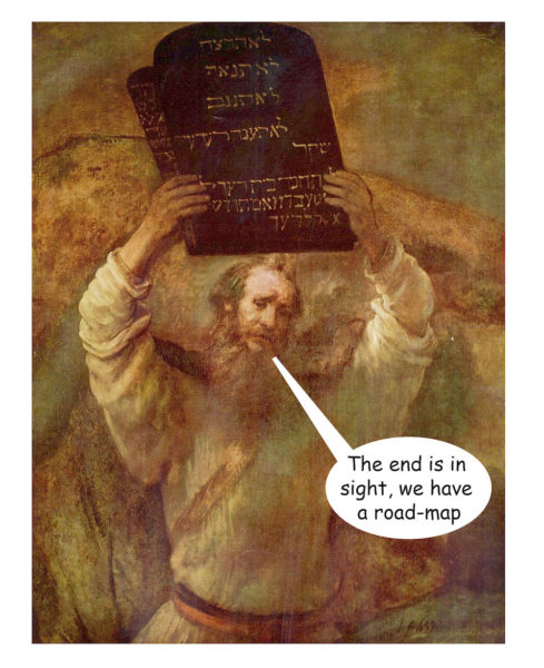 Rembrandt ‘Moses and the ten commandments’