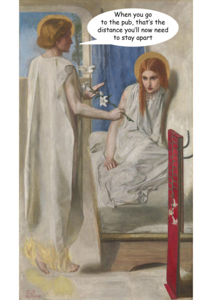 The Annunciation Dante Gabriel Rossetti