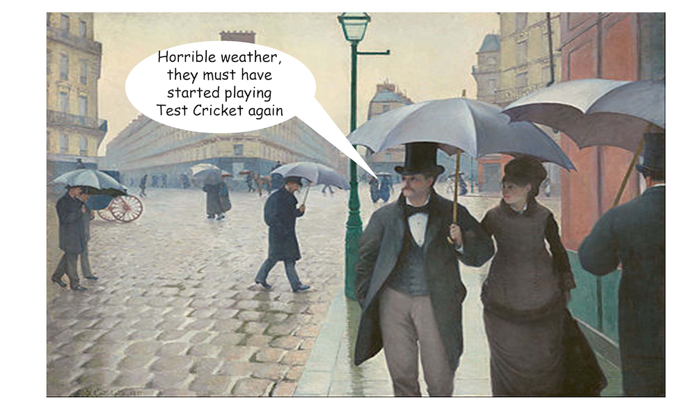 Paris Street; Rainy Day Gustave Caillebotte