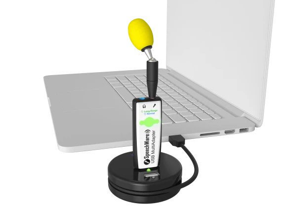 SpeechWare USB TravelMike with Base & Hub