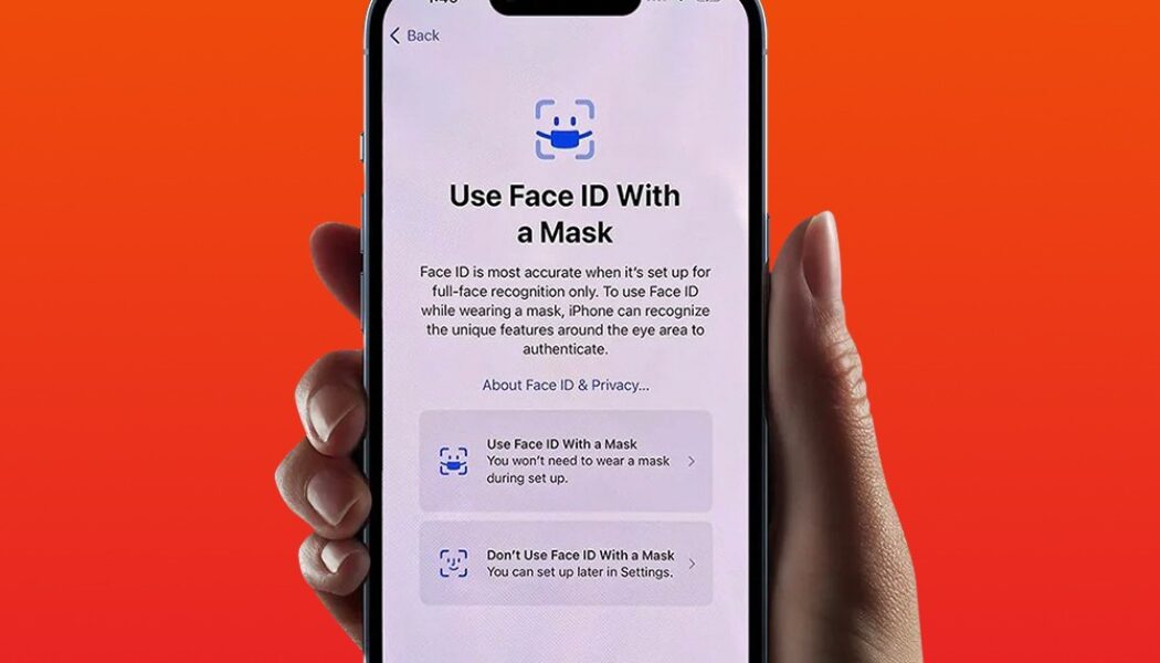 Face ID with a mask