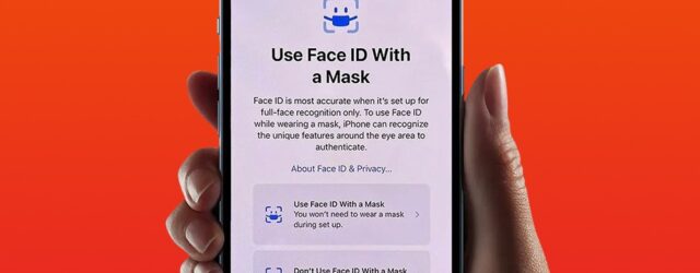 Face ID with a mask