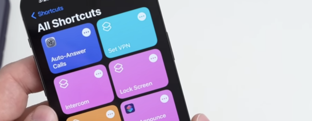 Apple adds Siri Shortcuts action for auto-answer calls in iOS 16.4 beta