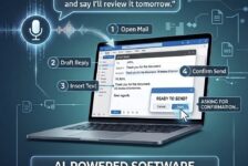 AI assistant controlling desktop software with GPT-5.4 computer use capabilities