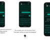 Google Rambler demonstration showing hesitant speech being turned into a clean WhatsApp message on a Pixel phone